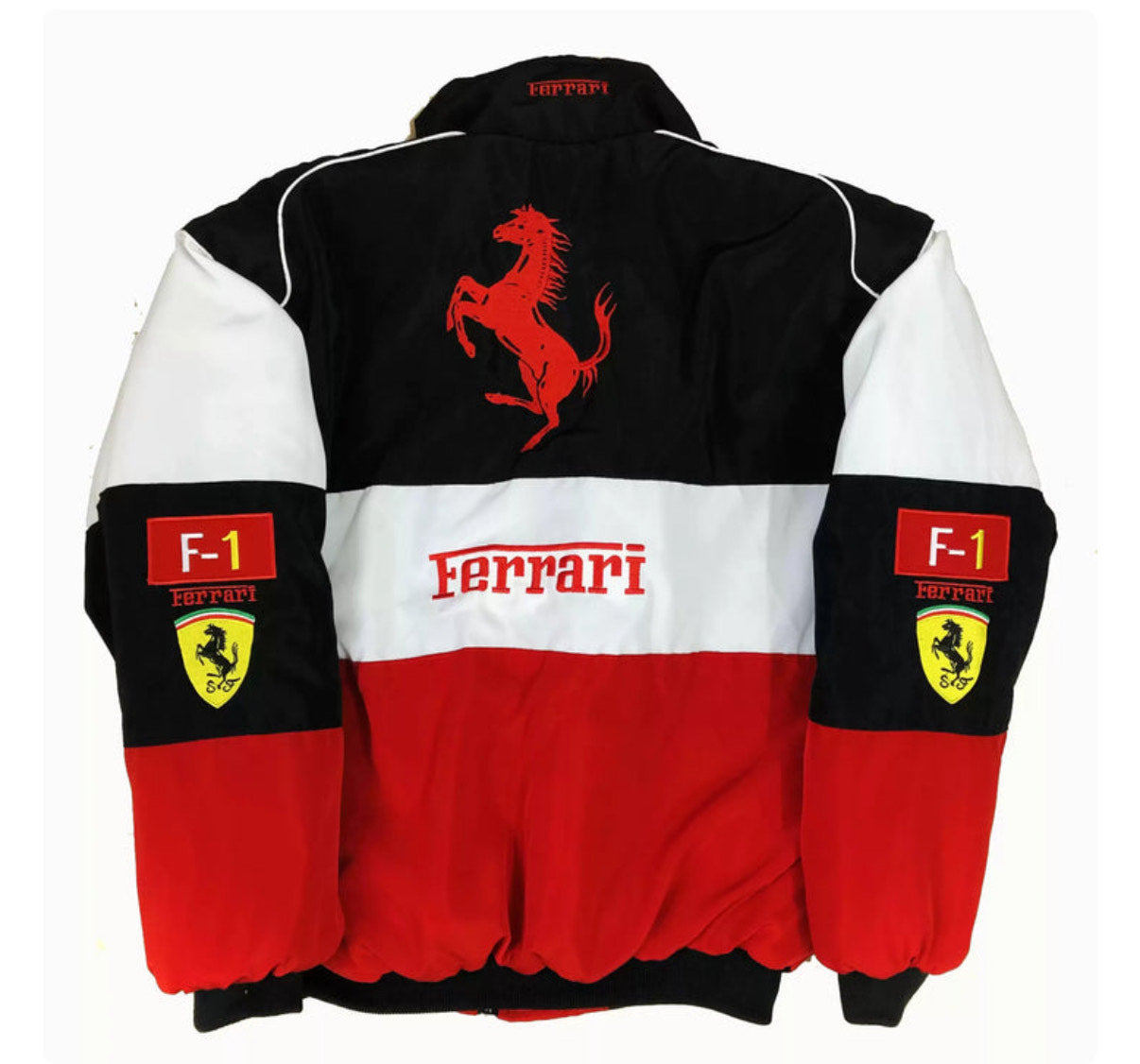 Vintage Ferrari Jacket - White