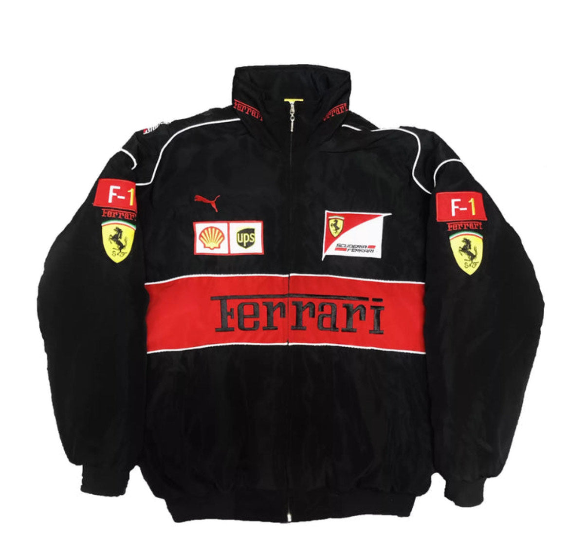 Vintage Ferrari Jacket - Black