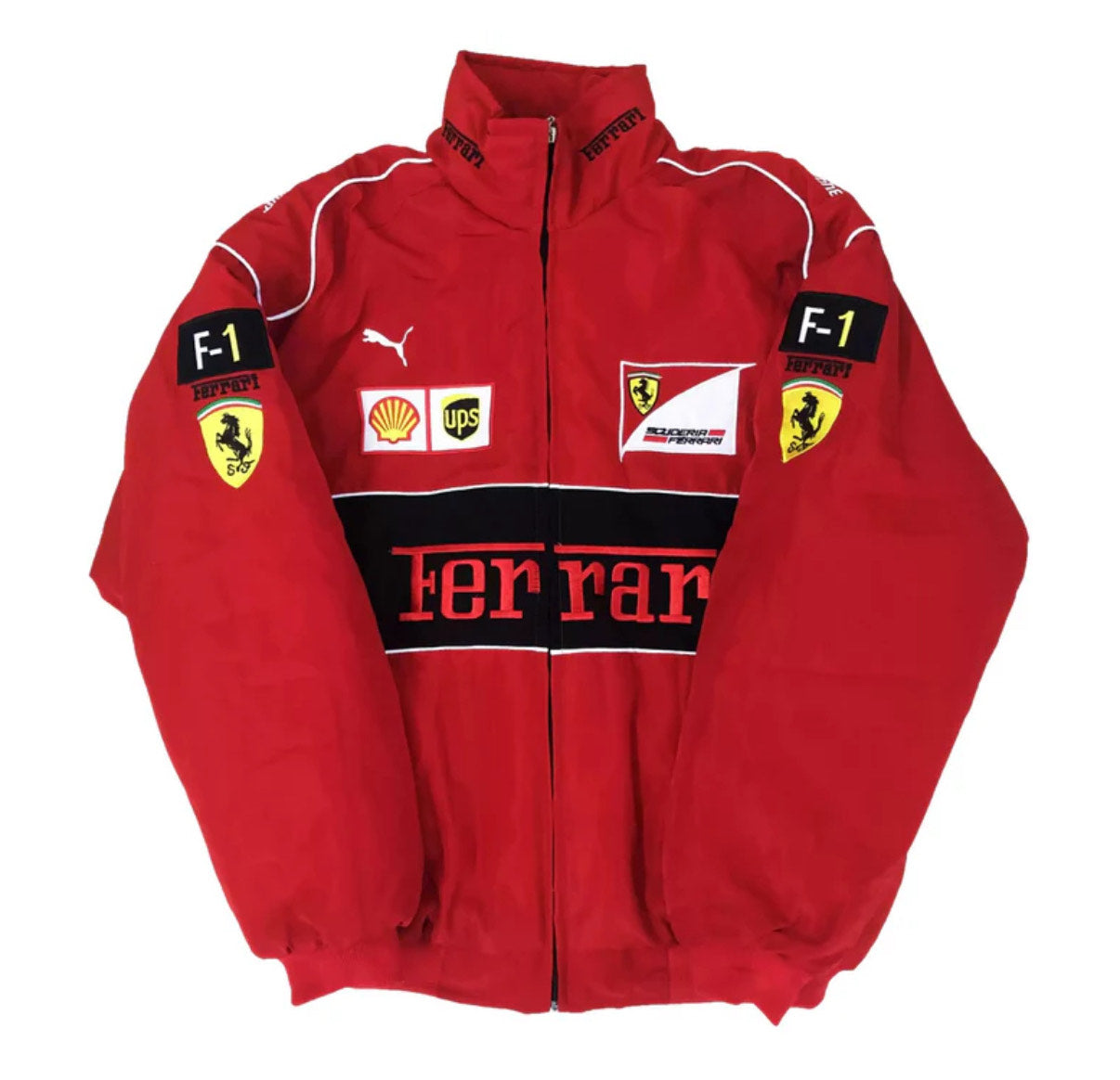 Vintage Ferrari Jacket - Red