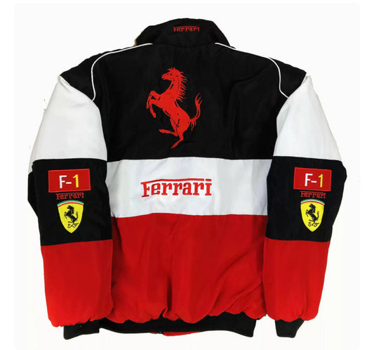 Vintage Ferrari Jacket - White