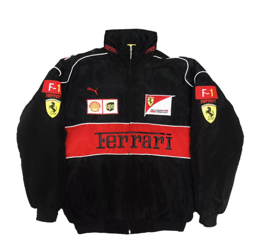 Vintage Ferrari Jacket - Black
