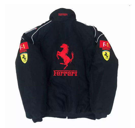 Vintage Ferrari Jacket - Black