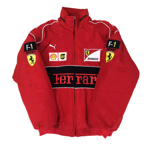 Vintage Ferrari Jacket - Red