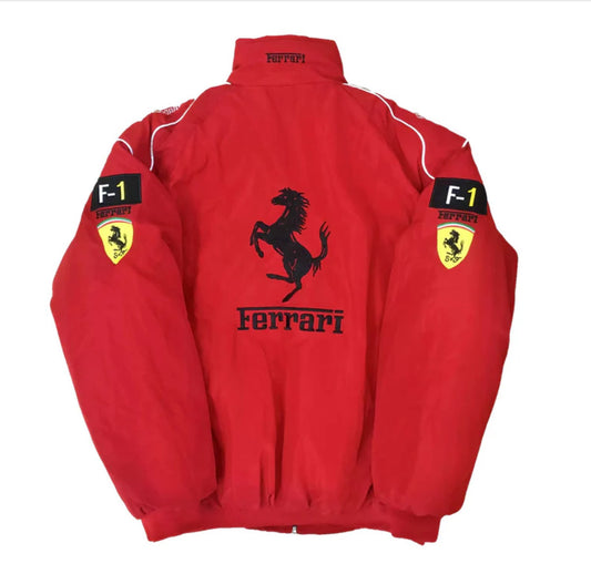 Vintage Ferrari Jacket - Red
